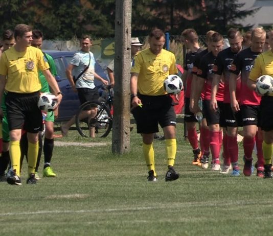 WYRÓWNANA INAUGURACJA W JADACHACH – SŁOWIANIN GRĘBÓW WYWOZI PUNKT