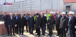 UROCZYSTA WIECHA W SZPITALU – BUDYNEK RADIOTERAPII W STANIE SUROWYM