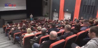 DYSKUSJA O WYBORACH I INWESTYCJACH – Z WIZYTĄ W BARANOWIE SANDOMIERSKIM