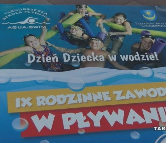 RODZINNE ZAWODY W PŁYWANIU – DZIEŃ DZIECKA W WODZIE