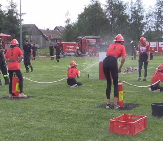 ZMAGANIA OCHOTNIKÓW W OCICACH – MIEJSKIE ZAWODY SPORTOWO-POŻARNICZE