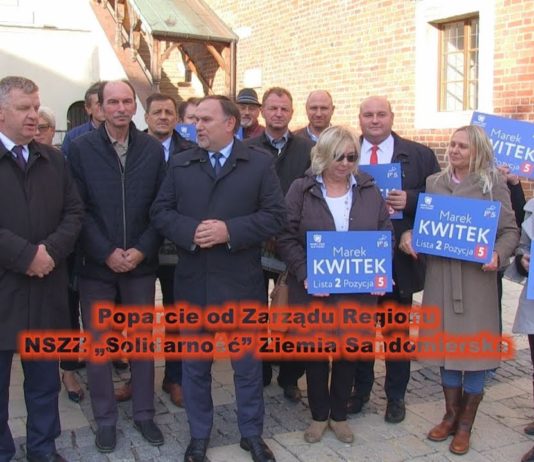 „SOLIDARNOŚĆ” WSPIERA KANDYDATÓW – POPARCIE DLA PARLAMENTARZYSTÓW