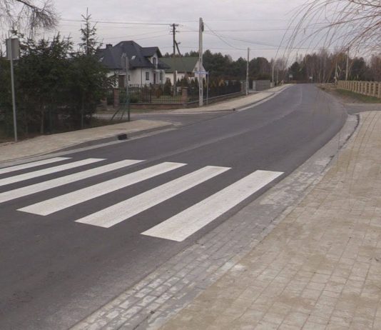 W MARKACH ESTETYCZNIE I BEZPIECZNIE – DROGA POWIATOWA ZMODERNIZOWANA