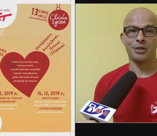 RUSZAJĄ Z POMOCĄ DLA POTRZEBUJĄCYCH – AKCJA CHARYTATYWNA CHOINKA ŻYCZEŃ