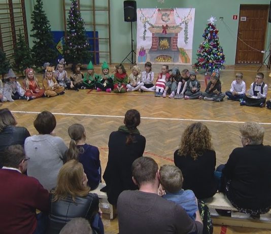 TARNOBRZEG: KILKA CHWIL Z ŻYCIA BOŻONARODZENIOWEGO DRZEWKA