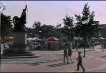 TARNOBRZEG 1998: UROCZYSTE OTWARCIE PLACU BARTOSZA GŁOWACKIEGO