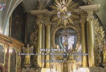 MSZA ŚWIĘTA – 22 MARCA 2020