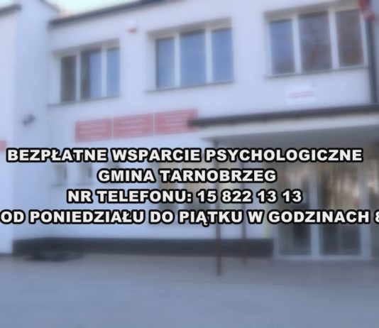 TELEFON DLA MIESZKAŃCÓW – POMOC PSYCHOLOGICZNA W TARNOBRZEGU