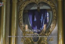 MSZA ŚWIĘTA – 5 KWIETNIA 2020