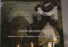 LITURGIA WIELKIEGO PIĄTKU – MODLITWA W MIECHOCINIE