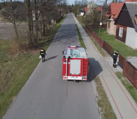 GMINA GRĘBÓW: DRUHOWIE STRAŻACY POMAGAJĄ MIESZKAŃCOM