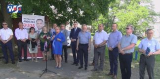 SPOTKANIE WYBORCZE W GORZYCACH – PROMOWALI KANDYDATURĘ ANDRZEJA DUDY
