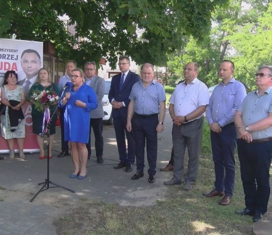 SPOTKANIE WYBORCZE W GORZYCACH – PROMOWALI KANDYDATURĘ ANDRZEJA DUDY