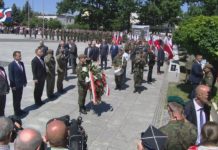 PRZYSIĘGA TERYTORIALSÓW Z PREZYDENTEM – ANDRZEJ DUDA W NOWEJ DĘBIE