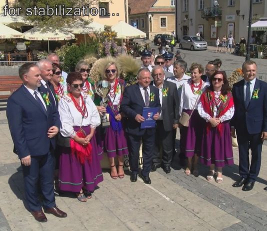 PODZIĘKOWALI ZA ZEBRANE PLONY – ŚWIĘTO ROLNIKÓW W SANDOMIERZU
