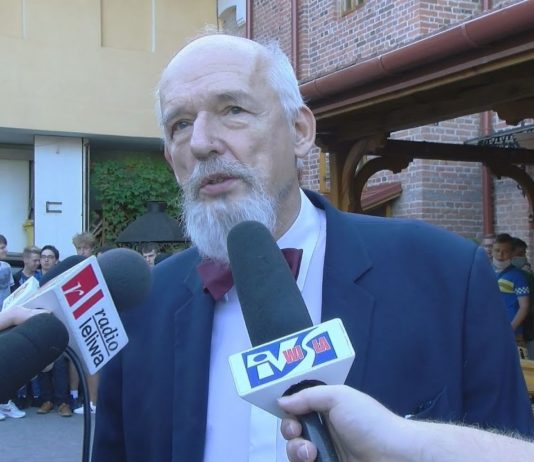 KONFEDERACJA TWORZY STRUKTURY: JANUSZ KORWIN-MIKKE W TARNOBRZEGU