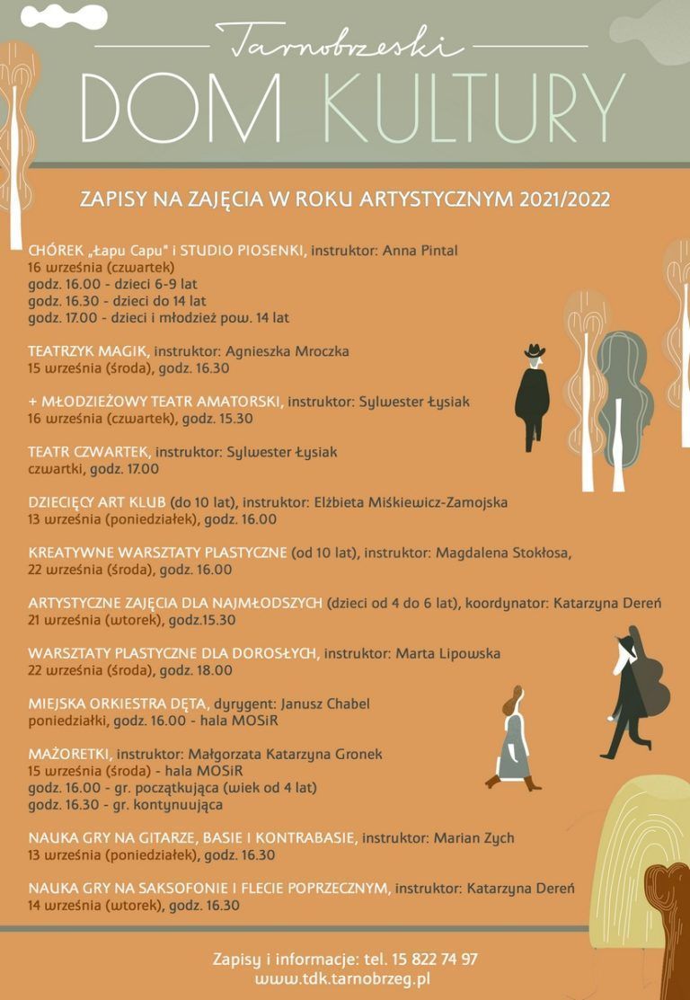 SEZON ARTYSTYCZNY W TARNOBRZESKIM DOMU KULTURY