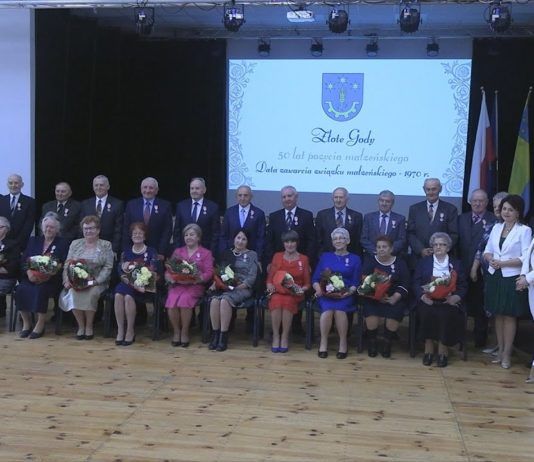 W GORZYCACH KRÓLOWAŁA MIŁOŚĆ – MAŁŻONKOWIE ZOSTALI UHONOROWANI