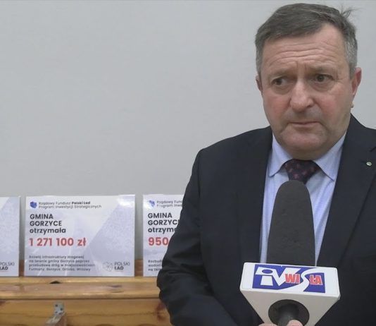 BĘDZIE WIELE WAŻNYCH INWESTYCJI – DOFINANSOWANIE DLA GMINY GORZYCE