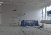 GMINA GORZYCE INWESTUJE – MODERNIZACJA SALI GIMNASTYCZNEJ W SOKOLNIKACH