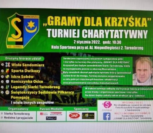 GRAMY DLA KRZYŚKA – TURNIEJ CHARYTATYWNY W TARNOBRZEGU