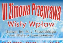 VI ZIMOWA PRZEPRAWA WISŁY WPŁAW W SANDOMIERZU