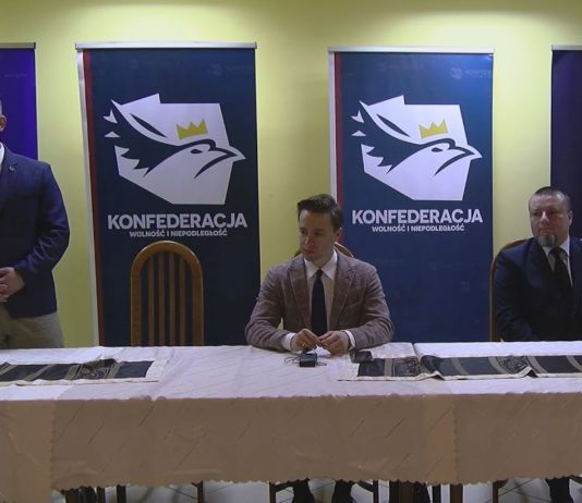 SPOTKANIE Z POSŁEM KONFEDERACJI – KRZYSZTOF BOSAK W SANDOMIERZU