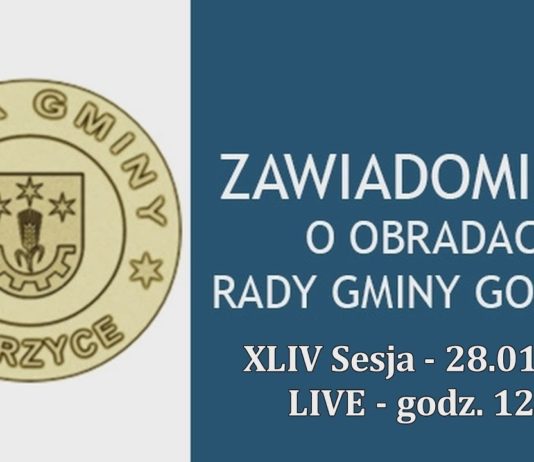 XLIV SESJA RG GORZYCE – LIVE – 28.01.2022 GODZ.12:00