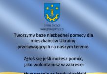 GORZYCE: TWORZYMY BAZĘ NIEZBĘDNEJ POMOCY DLA MIESZKAŃCÓW UKRAINY