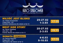 Repertuar „Kina Starówka” w Sandomierzu 25.02-17.03.2022