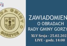 XLV SESJA RG GORZYCE – 25.02.2022 – LIVE