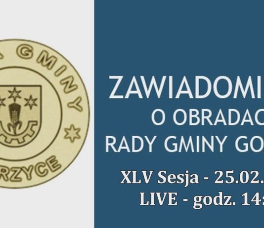 XLV SESJA RG GORZYCE – 25.02.2022 – LIVE
