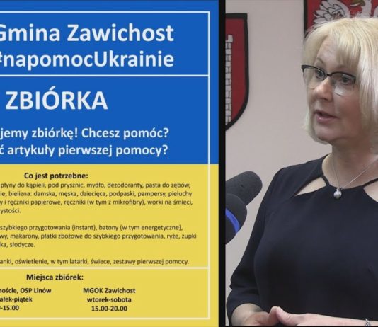 ORGANIZUJĄ POMOC DLA UCHODŹCÓW – ZAWICHOST DLA UKRAINY