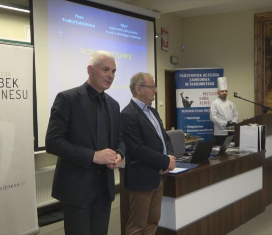 KUBEK BIZNESU W TARNOBRZEGU – WSPÓLNE DZIAŁANIA W MURACH UCZELNI