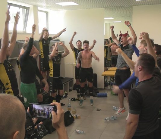 RADOŚĆ PIŁKARZY SIARKI TARNOBRZEG – KOMENTARZE PO DECYDUJĄCYM ZWYCIĘSTWIE