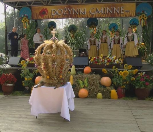 GMINNE DOŻYNKI W SKOPANIU – MIESZKAŃCY GMINY BARANÓW SANDOMIERSKI ŚWIĘTOWALI