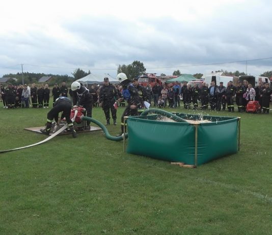 SPRAWDZILI SWOJĄ FORMĘ – STRAŻACY RYWALIZOWALI W ZABRNIU