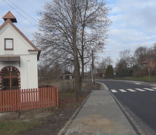 PIERWSZY ETAP PODSUMOWANY – PRZEBUDOWA DROGI POWIATOWEJ W DĄBROWICY