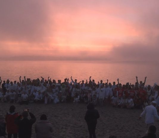 KĄPIELE O WSCHODZIE SŁOŃCA – NOWY ROK W TARNOBRZEGU Z ANIOŁAMI