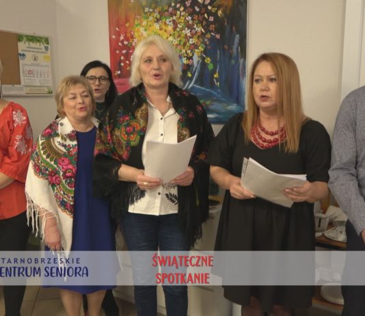PRZYGOTOWALI ŚWIĄTECZNE SPOTKANIE – TARNOBRZESKIE CENTRUM SENIORA DLA UCHODŹCÓW