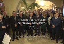 NOWOROCZNE SPOTKANIE CZŁONKÓW I SYMPATYKÓW PiS W SANDOMIERZU