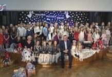 ŚPIEWALI KOLĘDY I PASTORAŁKI – REKORDOWY PRZEGLĄD W GRĘBOWIE