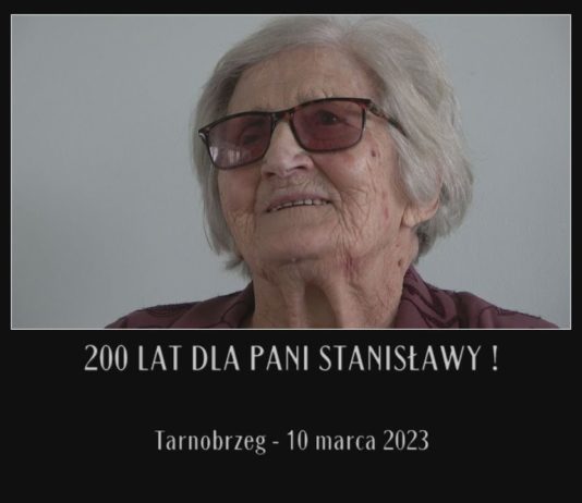 PIĘKNA UROCZYSTOŚĆ W TARNOBRZEGU – 200 LAT DLA PANI STANISŁAWY!