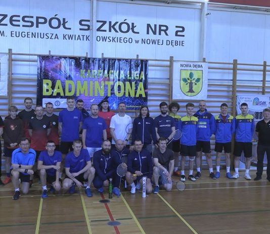 KARPACKA LIGA BADMINTONA – STAL NOWA DĘBA W WYSOKIEJ FORMIE