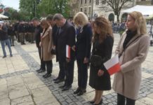 UPAMIĘTNILI TWÓRCÓW KONSTYTUCJI – UROCZYSTOŚCI PATRIOTYCZNE W SANDOMIERZU