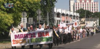 PRZESZLI ULICAMI TARNOBRZEGA – MARSZ DLA ŻYCIA I RODZINY