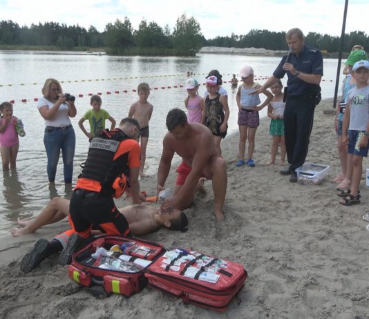 EDUKACJA NA ROZPOCZĘCIE SEZONU – LETNI WYPOCZYNEK NAD ZALEWEM PRZYBYŁÓW W GORZYCACH