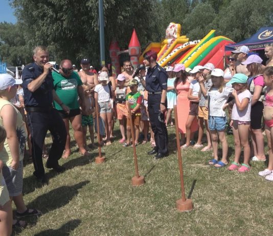 KRĘCI ICH BEZPIECZEŃSTWO NAD WODĄ – PIKNIK I ĆWICZENIA NAD JEZIOREM TARNOBRZESKIM