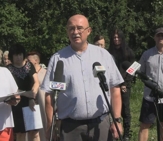 BUDOWA MASZTU TELEFONII KOMÓRKOWEJ – KONFERENCJA PRASOWA W ZAKRZOWIE