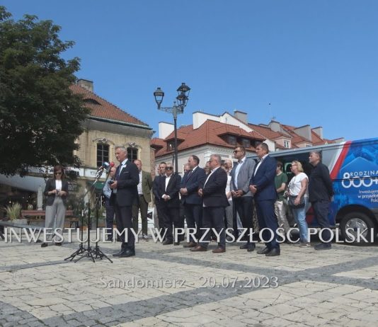 INWESTYCJA W SILNĄ RODZINĘ – KAMPANIA INFORMACYJNA W SANDOMIERZU